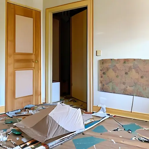 Остатки обоев, линолеума и плинтусов: сортируем строительные отходы для заказа пухто