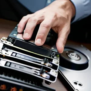 Офисные серверы и жесткие диски (HDD): утилизация шредером и уничтожение секретных данных