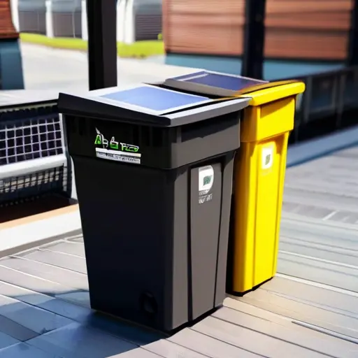 Интеллектуальные мусорные баки (Smart Bins) на солнечных батареях: встроенные прессы и датчики наполненности для умного города Интеллектуальные мусорные баки (Smart Bins) на солнечных батареях: встроенные прессы и датчики наполненности для умного города