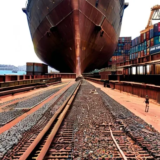 Экономика утилизации старых кораблей и судов (Shipbreaking): продажа судовой стали и цветных металлов